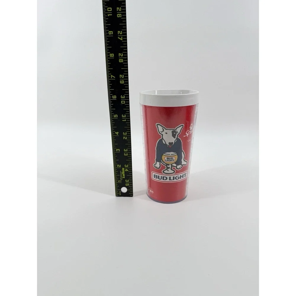 Lot Of 8 VNTG 1986‎ Spuds Mackenzie Bud Light Thermo Serv Mug Cup